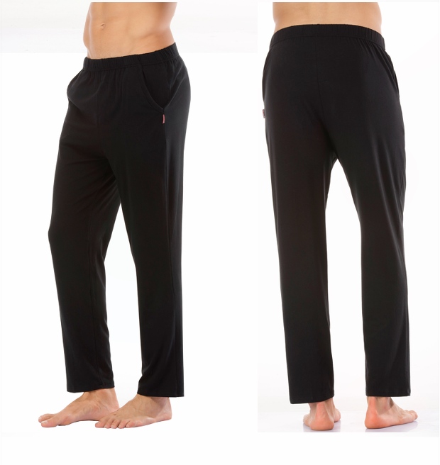 Quần dài nam và hè giản dị quần cotton mỏng modal quần nhà rộng quần dài thể thao quần ngủ cỡ lớn quần nhà quần thể thao nam