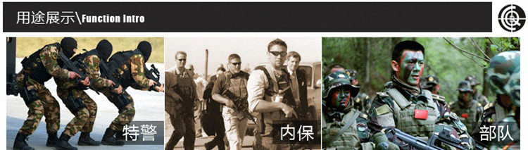 Bottes militaires ZHAOSENSHI en Anti-fourrure - lumière - Ref 1398568 Image 24