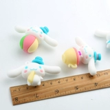 Мультяшная милая кукла, подвеска ручной работы, кремовый чехол для телефона, набор материалов, DIY