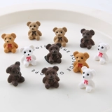 Маленькая милая кукла с аксессуарами, кремовый чехол для телефона, аксессуар, с медвежатами, DIY