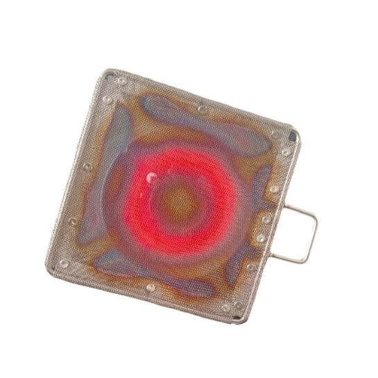 Outdoor Direct Fire Grilling Mesh 304 Stainless Steel Fine Mesh Alcohol Stove Heat-Resistant Clay Pot Enamel Pot Care Pot Bottom Fire-Proof Pad