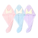 Детское быстросохнущее полотенце для волос, шапочка для душа, детская шапочка, сухой платок, хорошо впитывает воду, увеличенная толщина