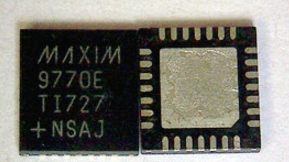 MAX9770ETI MAX9770ETI T MAX9770E 9770E QFN One up shoot is on camera