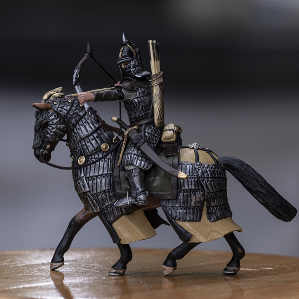 1:18 Ancient Soldier 3.75inch Crusader Knights' Mongolian Iron Cavalry Set