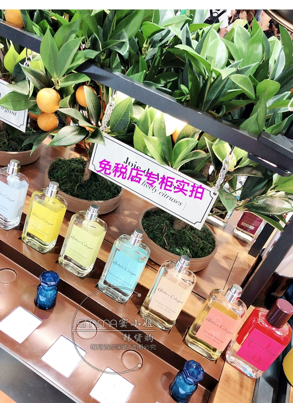 Nước hoa nữ Long Ouchi Chi Orange Xiaguang Bưởi Thiên đường Biển 30ml Gió biển Lily 100ml Cam quýt California - Nước hoa