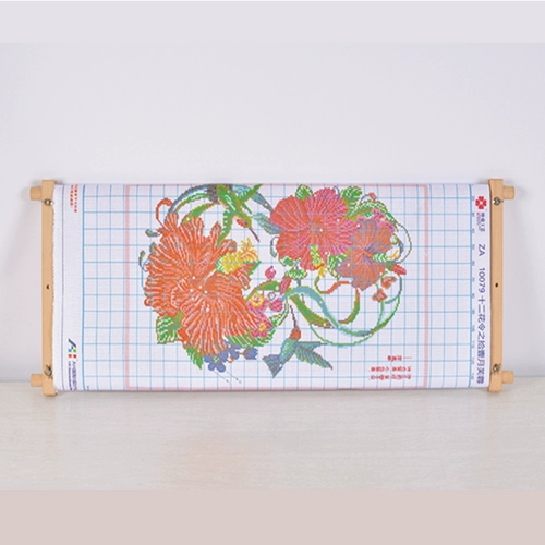 Cross Stitch 2023 Новая рама вышивки среднего размера инструмент с твердой деревянной вышивкой