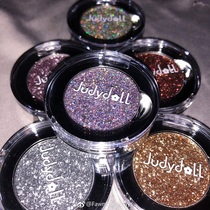 Judydoll Orange blossom glitter glitter gel monochrome eye shadow tray Big flash high light Bundy stage makeup L213L88