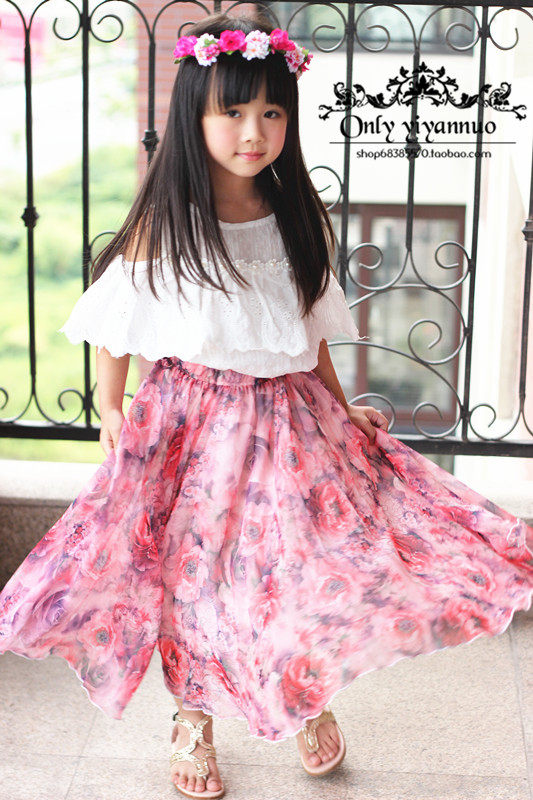 Jupe fillette en polyester - Ref 2051792 Image 84