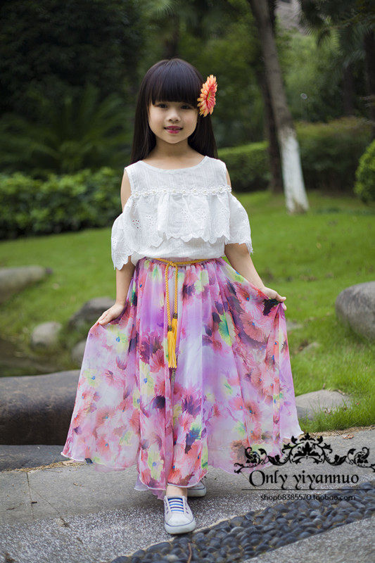 Jupe fillette en polyester - Ref 2051792 Image 48