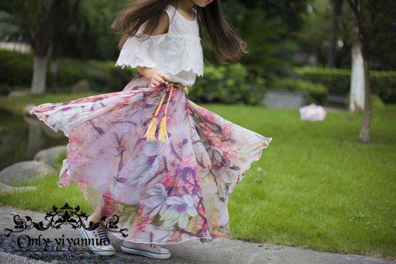 Jupe fillette en polyester - Ref 2051792 Image 60