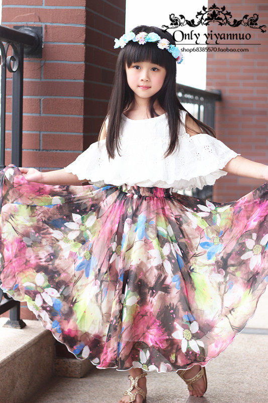 Jupe fillette en polyester - Ref 2051792 Image 79