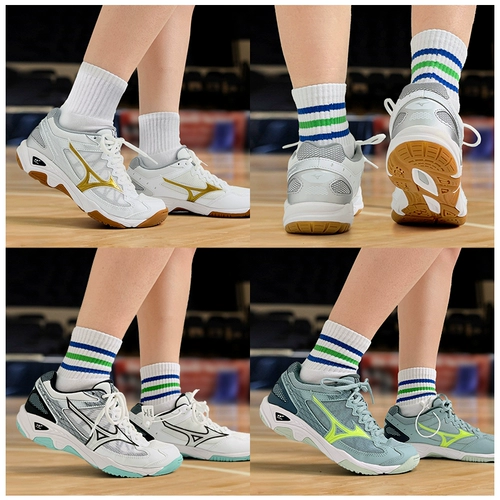 Mizuno, волейбольная спортивная обувь подходит для мужчин и женщин, туфли, дышащий гандбольный воздушный шар для тренировок