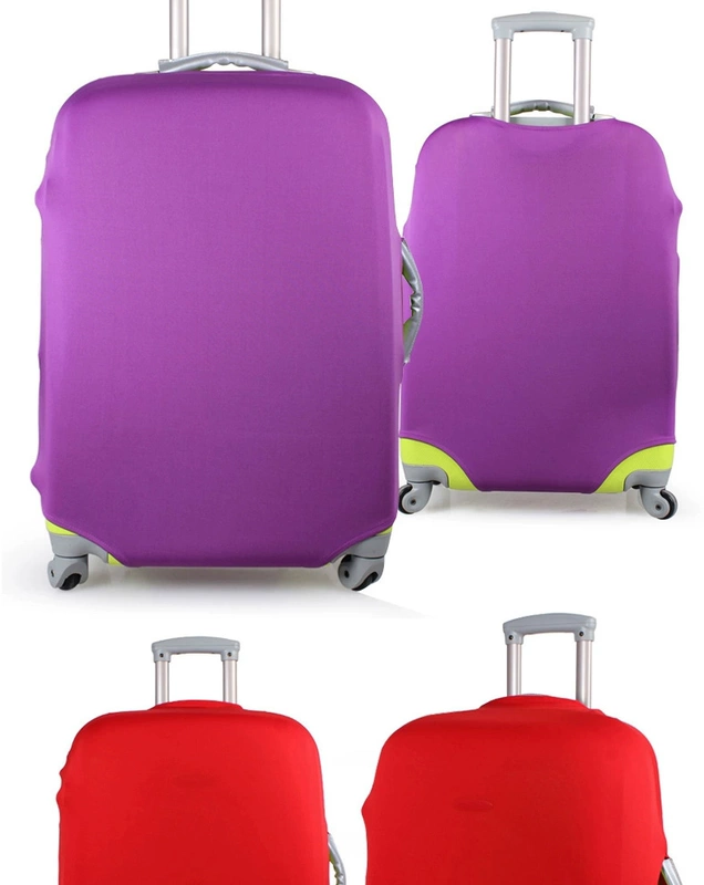 Vải đàn hồi hành lý bìa chống bụi hộp du lịch bảo vệ bìa du lịch hành lý bìa 20, 24, 28 inch hộp có sẵn vali kéo giá rẻ 300k