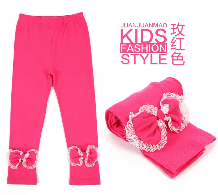 Pantalon fille QT-647 en coton - Ref 2063936 Image 41