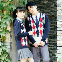 Kindergarten Uniform uniform kindergarten suit spring and autumn British Academy style cardigan teacher work clothes teacher garden uniform