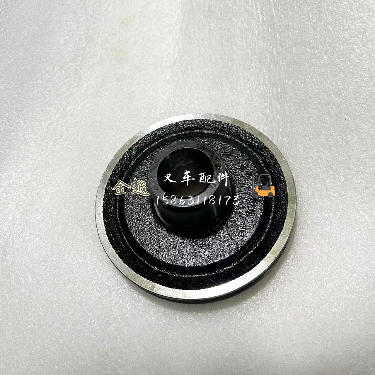 五十铃C240 4JG2 叉车曲轴皮带轮9-12373605-2 8-94328503-2-淘宝网