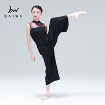 Baiwu Dance Garden Modern Dance Pants Classical Dance Pants Female Dance Adult Wide Leg Pants Loose Nine Practice Pants