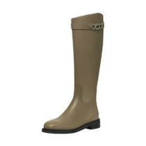 DEEP BREATH deep breath womens shoes textured cowhide riding boots long boots womens boots AX15220