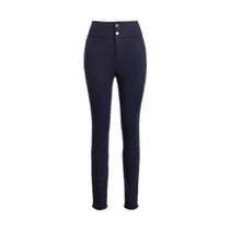 Frère vraiment bien désinvolte high waist jeans plus suède pants petits pied pants crayons enfant A100145