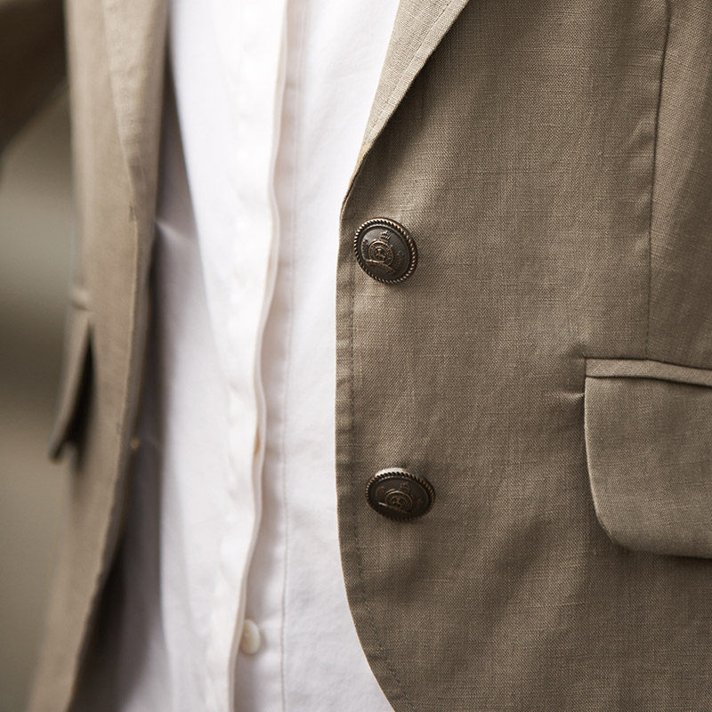 Veste pour femme GIRDEAR   en Chanvre - Ref 3220793 Image 4