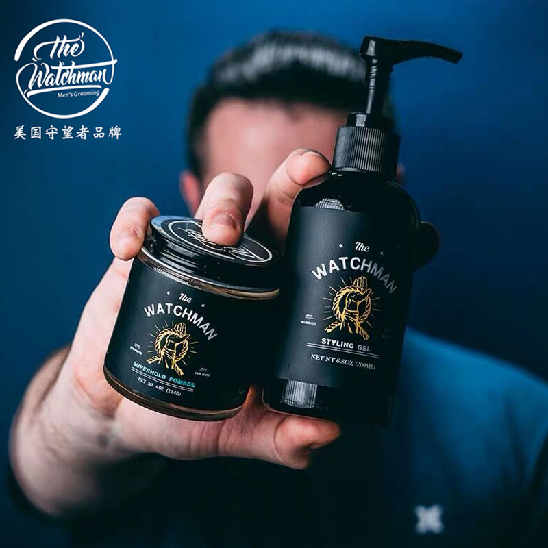 The Watchman Watchman Men Powerful Styling Gel Cream Back Head Oil Head Styling Moisturizing Hair Wax Hair