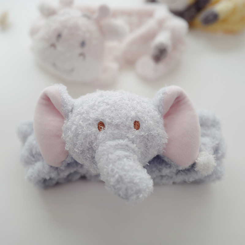 Soft Mother Closed Cutton Cartoon Stereo Hair with Face Wash Cosmetic Hair