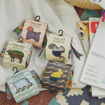 New Pint Collage Soft cotton Coral Fleece floor Sox National original Cebu Wind Butenders lovers Warm Home Short Socks