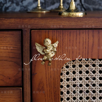  Little angel handle wall hanging so I am now my brass wall decoration cabinet door handle