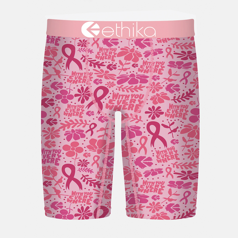 Ethika New Graffiti Print Quick-Drying Sports Underwear for Men, Elastic Five-Point Shorts, Trendy Foreign Trade Original Order