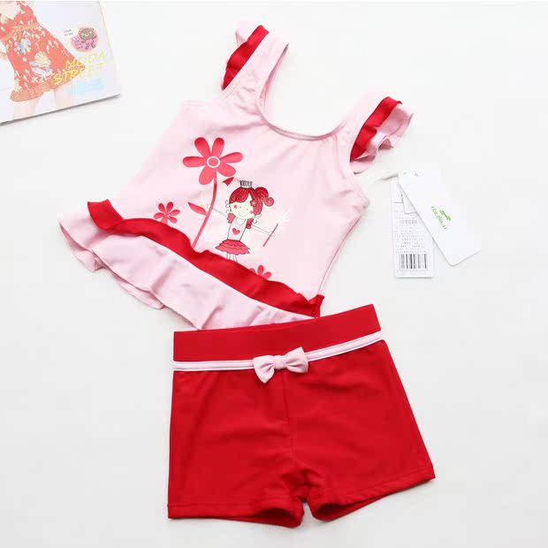 Áo tắm cho bé gái - Bộ đồ bơi của Kid bộ bơi dài tay bé gái