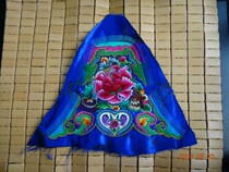 Machine embroidery Miao embroidery National embroidery pine peach embroidery * ZX series machine embroidery waist flower 3