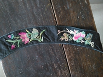 Pure hand embroidered Miao embroidery old embroidery National embroidery pine peach embroidery * HT series embroidery 85