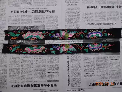 Handmade embroidery, miao embroidery, old embroidery, ethnic embroidery, pine and peach embroidery * HT series embroidery, miao embroidery, 11