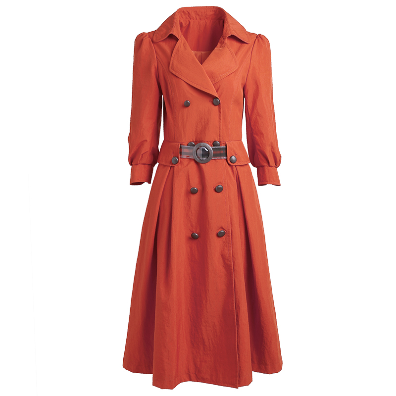 Trench pour femme LONYUASH    en Polyester - Ref 3227746 Image 5