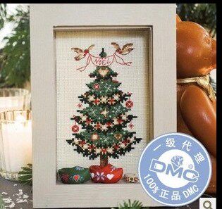 Cross stitch source file happy Christmas tree-Taobao