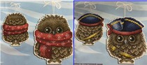 Cross stitch source file Little Owl Series Winter is coming
