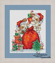 Cross-stitch source file Christmas gift for dogs Not approved
