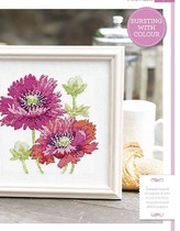 Cross stitch source showy flowers