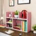 Tủ sách để bàn đơn giản lưu trữ kệ sinh viên với bàn văn phòng hiện đại đơn giản Tủ sách nhỏ ký túc xá - Kệ kệ gỗ trang trí Kệ