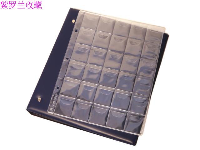 Violet High Advanced Coin Collection Booklet in loose-leaf 3 4 x 3 9cm Memorial coins 30 Gaga Page