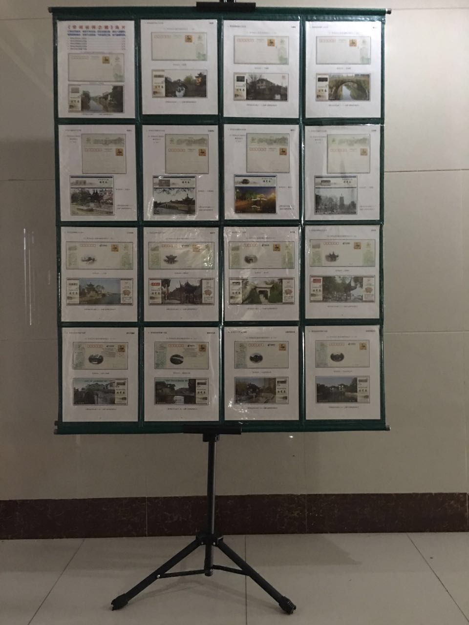 Violet International Standard Patch Philatelic Display Frame Display Rack