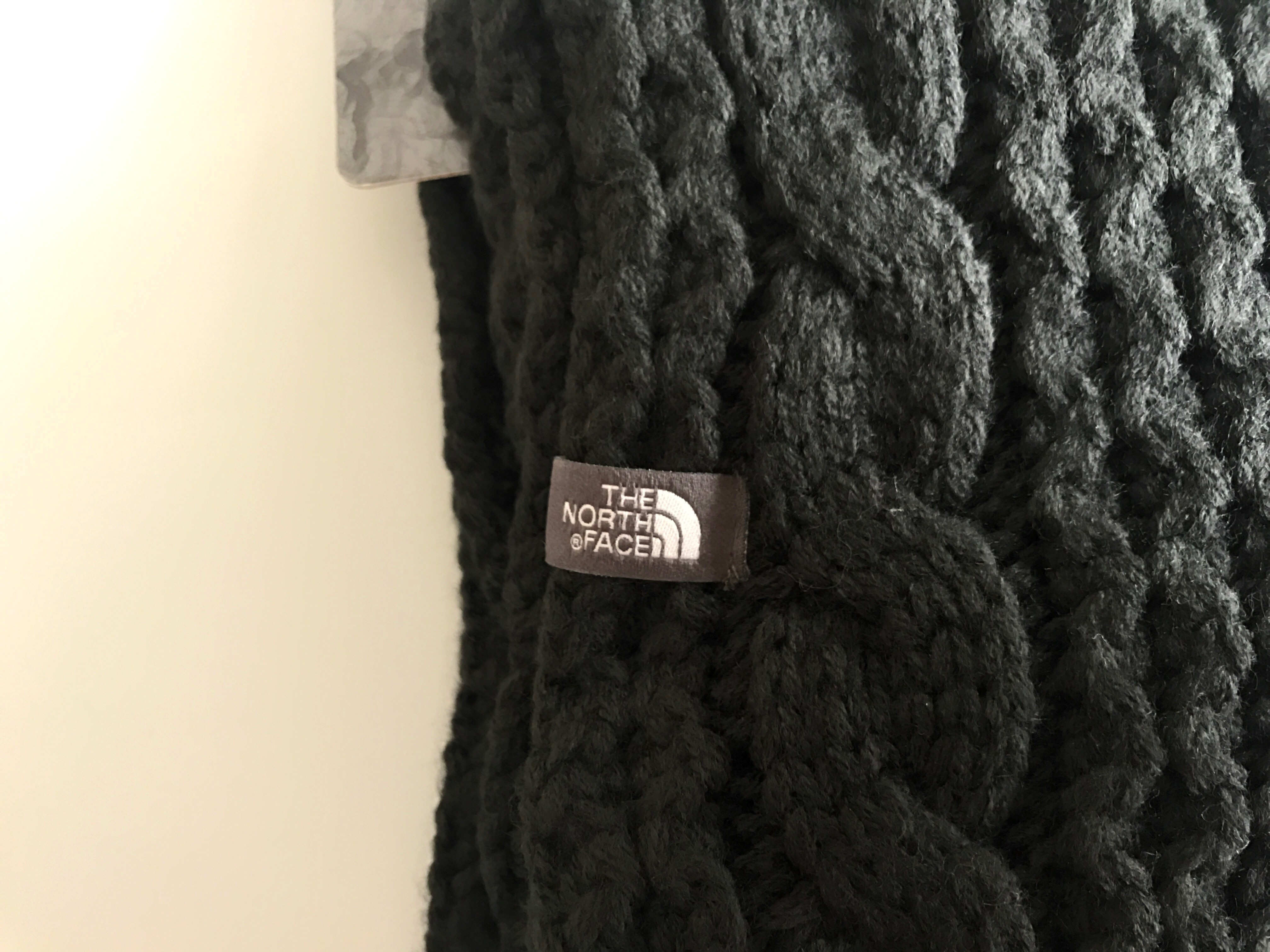 Haitao Spot The North Face North Face Đàn ông và Phụ nữ Đan mùa đông Thoải mái Khăn ấm Bib khăn quấn cổ phượt