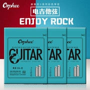 Màu sắc dây đàn guitar điện Orphee Aurora RX15-C thiết lập một bộ gồm 6 cửa hàng nhượng quyền nhạc cụ nhịp điệu - Phụ kiện nhạc cụ