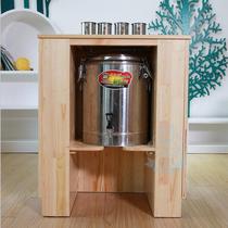 Kindergarten solid wood mouth cup holder cabinet Cup storage rack wooden multifunctional thick insulation barrel cabinet Cup integrated frame