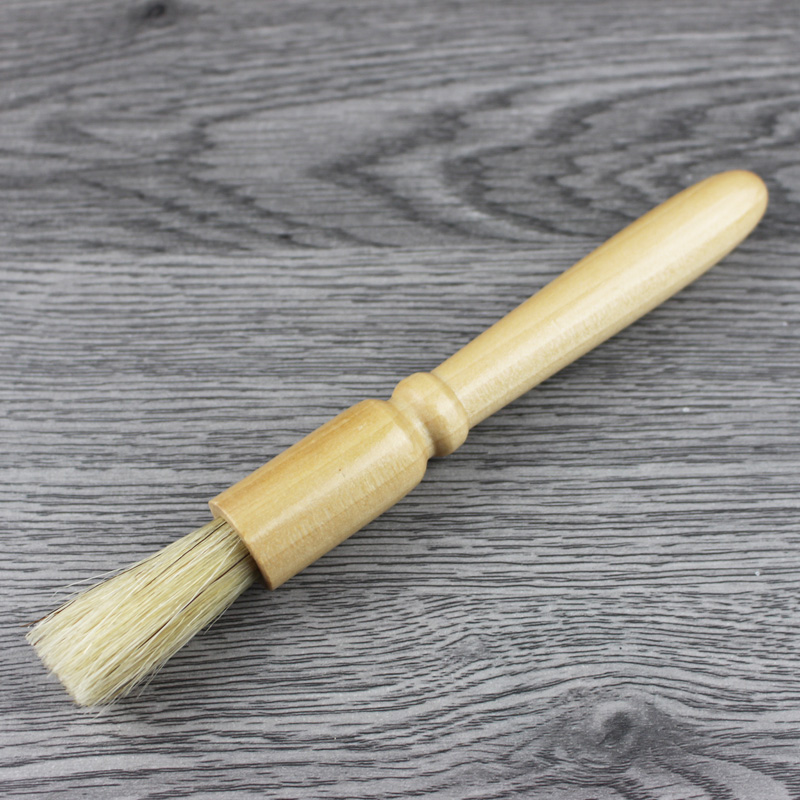 Grinding Machine Coffee Machine Special Cleaning Brush Original Wooden Handle Cleaning Brush Coffee Powder Sweeping Brush
