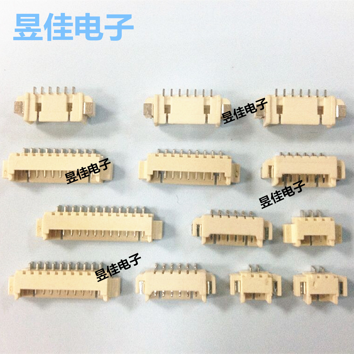 (Factory direct sales) connector power socket TX 1 25MM pitch 4P horizontal patch needle seat