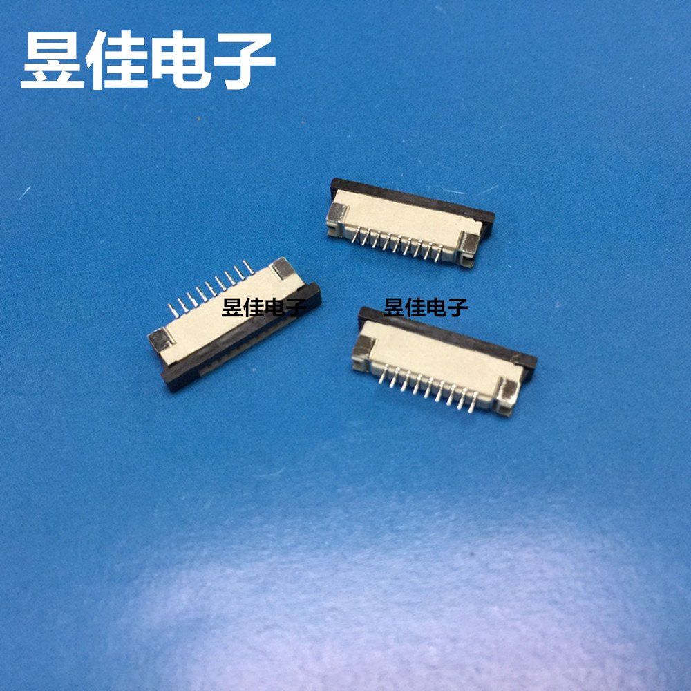 FPC Connector Socket 1 0MM Pitch 10P Upper Download Drawer Pattern Wire Socket