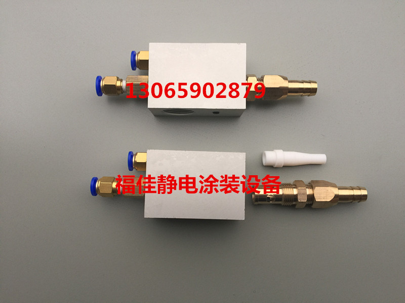 包邮新款喷枪粉末桶诺信粉泵 喷塑机静电发生器配件涂装机福佳