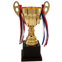 Trophy custom metal football basketball championship game semi-permanent embroidery lettering creative childrens trophy custom