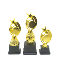 Kindergarten Trophy Childrens Five Star Horn Small Trophy Child Activity Reward Children Encouraging Plastic Trophy